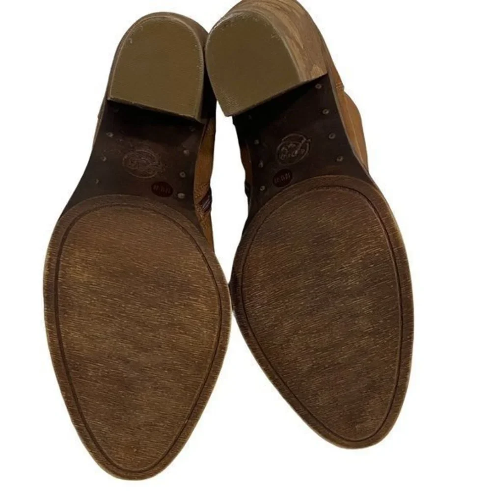 Lucky Brand Eller Honey Suede Ankle‎ Bootie Size 10